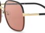Prada Eyewear Zonnebril met vierkant montuur Bruin - Thumbnail 2
