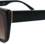 Prada Eyewear Zonnebril met vierkant montuur Bruin - Thumbnail 3