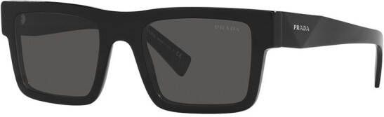 Prada Eyewear Zonnebril met vierkant montuur Zwart