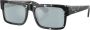 Prada Eyewear Zonnebril met vierkant montuur Bruin - Thumbnail 1