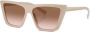Prada Eyewear Zonnebril met vlindermontuur Bruin - Thumbnail 2