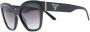 Prada Eyewear Zonnebril met vlindermontuur Zwart - Thumbnail 2