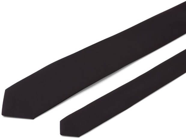 Prada Re-Nylon gabardine stropdas Zwart