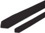 Prada Re-Nylon gabardine stropdas Zwart - Thumbnail 2