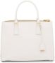 Prada Galleria grote leren tas Wit - Thumbnail 3