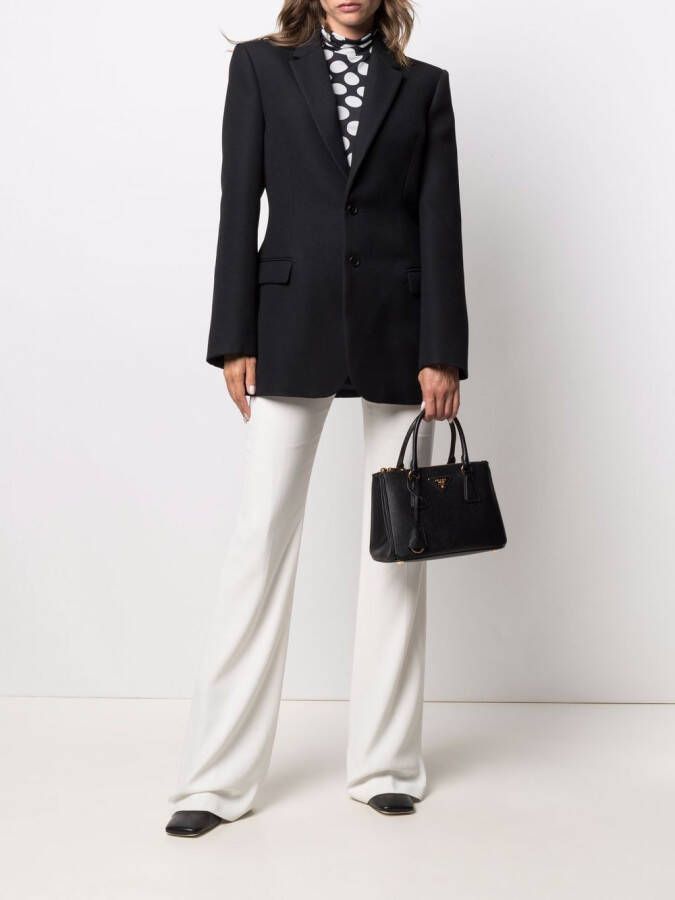 Prada Galleria mini-shopper Zwart