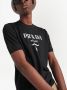 Prada Wollen trui met intarsia logo Zwart - Thumbnail 4
