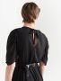 Prada Geplooide jurk Zwart - Thumbnail 4