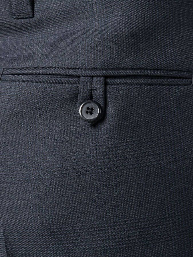 Prada Geruite broek Blauw