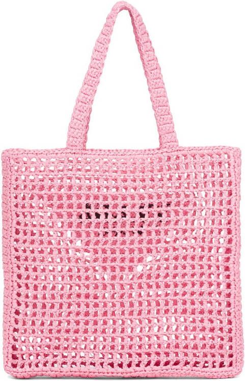 Prada Geweven shopper Roze