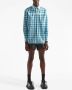 Prada Geruit overhemd Wit - Thumbnail 2