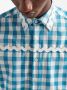 Prada Geruit overhemd Wit - Thumbnail 4