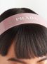 Prada Haarband met logoprint Roze - Thumbnail 3