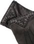 Prada Handschoenen met logoplakkaat Zwart - Thumbnail 2