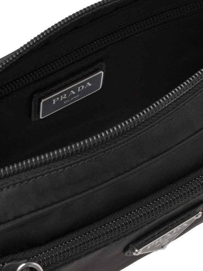Prada Heuptas met logoplakkaat Zwart