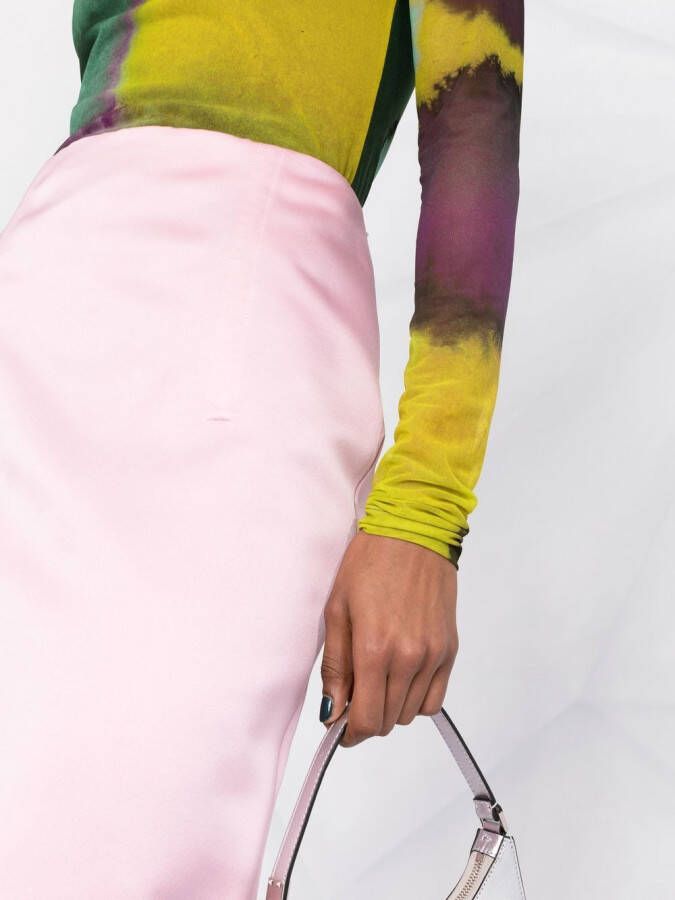 Prada High waist rok Roze