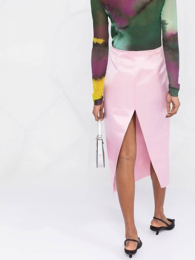Prada High waist rok Roze