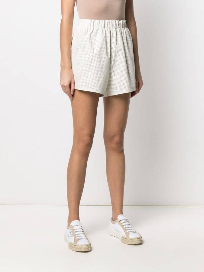 Prada High waist shorts Wit