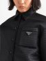 Prada Re-Nylon jack met logo Zwart - Thumbnail 4