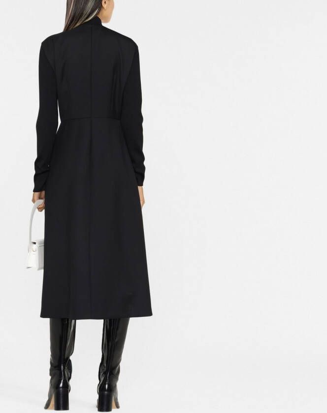 Prada Jurk met lange mouwen Zwart