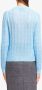 Prada Kabelgebreid vest Blauw - Thumbnail 4
