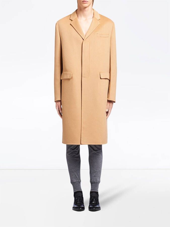 Prada Kasjmier jas Bruin