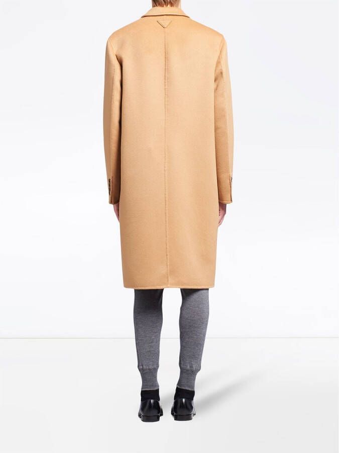 Prada Kasjmier jas Bruin