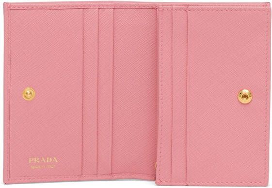 Prada Kleine portemonnee Roze