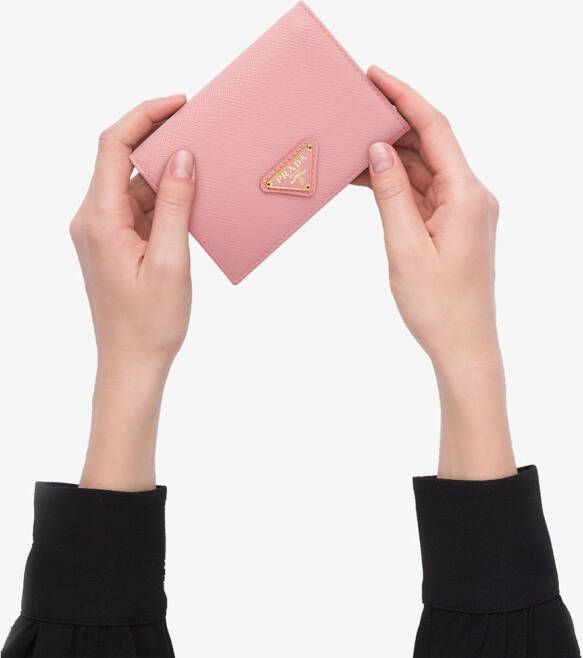 Prada Kleine portemonnee Roze
