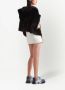 Prada Asymmetrische lammy stola Zwart - Thumbnail 3