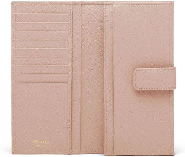 Prada Lange portemonnee Roze
