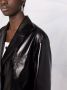 Prada Leren jas Zwart - Thumbnail 3