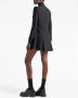 Prada Leren mini-jurk Zwart - Thumbnail 3