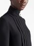 Prada Leren mini-jurk Zwart - Thumbnail 4