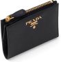 Prada Leren portemonnee Zwart - Thumbnail 4