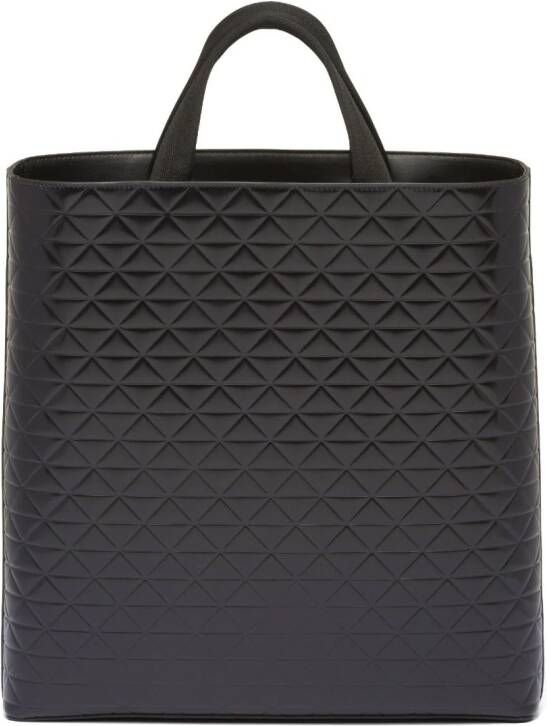 Prada Leren shopper Zwart