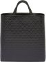 Prada Leren shopper Zwart - Thumbnail 3
