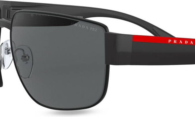 Prada Linea Rossa Linea Rossa Eyewear zonnebril met kleurverloop Zwart