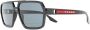 Prada Eyewear Zonnebril met getinte glazen Zwart - Thumbnail 2