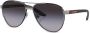 Prada Linea Rossa Zonnebril met logoprint Grijs - Thumbnail 2
