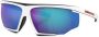 Prada Linea Rossa Zonnebril met oversized montuur Wit - Thumbnail 3