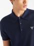 Prada Poloshirt met geborduurd logo Blauw - Thumbnail 5