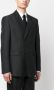 Prada Blazer met logopatch Grijs - Thumbnail 3