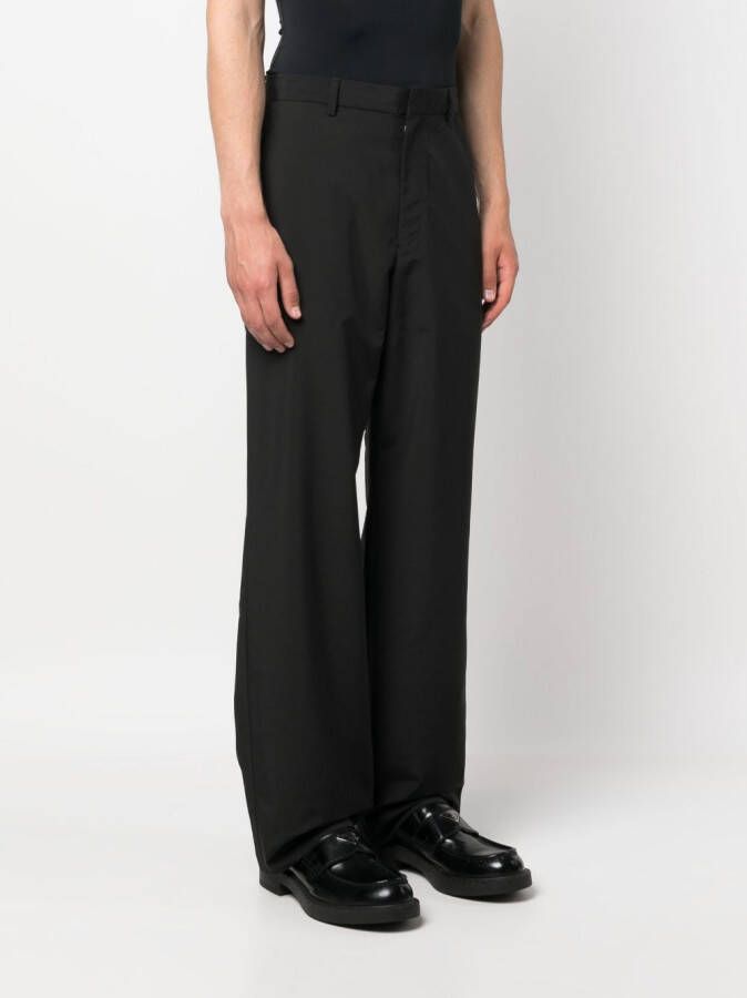 Prada Broek met logopatch Zwart