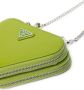 Prada Mini-tas met logoplakkaat Groen - Thumbnail 5