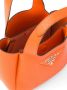Prada Shopper met logoplakkaat Oranje - Thumbnail 5