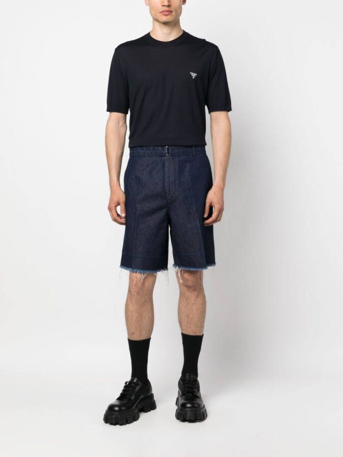 Prada Wollen trui Blauw