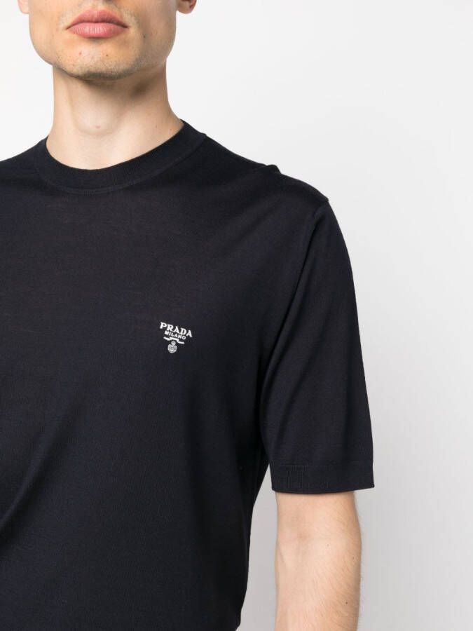 Prada Wollen trui Blauw