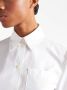 Prada Katoenen blouse Wit - Thumbnail 5