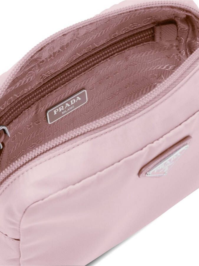 Prada Re-Nylon make-up tas Roze